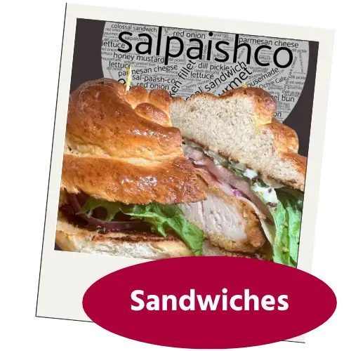 Sandwiches Menu